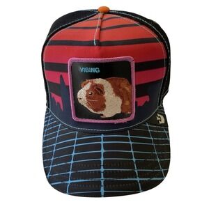 Goorin Bros‎ Vibing Vibes Guinea Pig Trucker Hat Limited Edition Mesh Adjustable